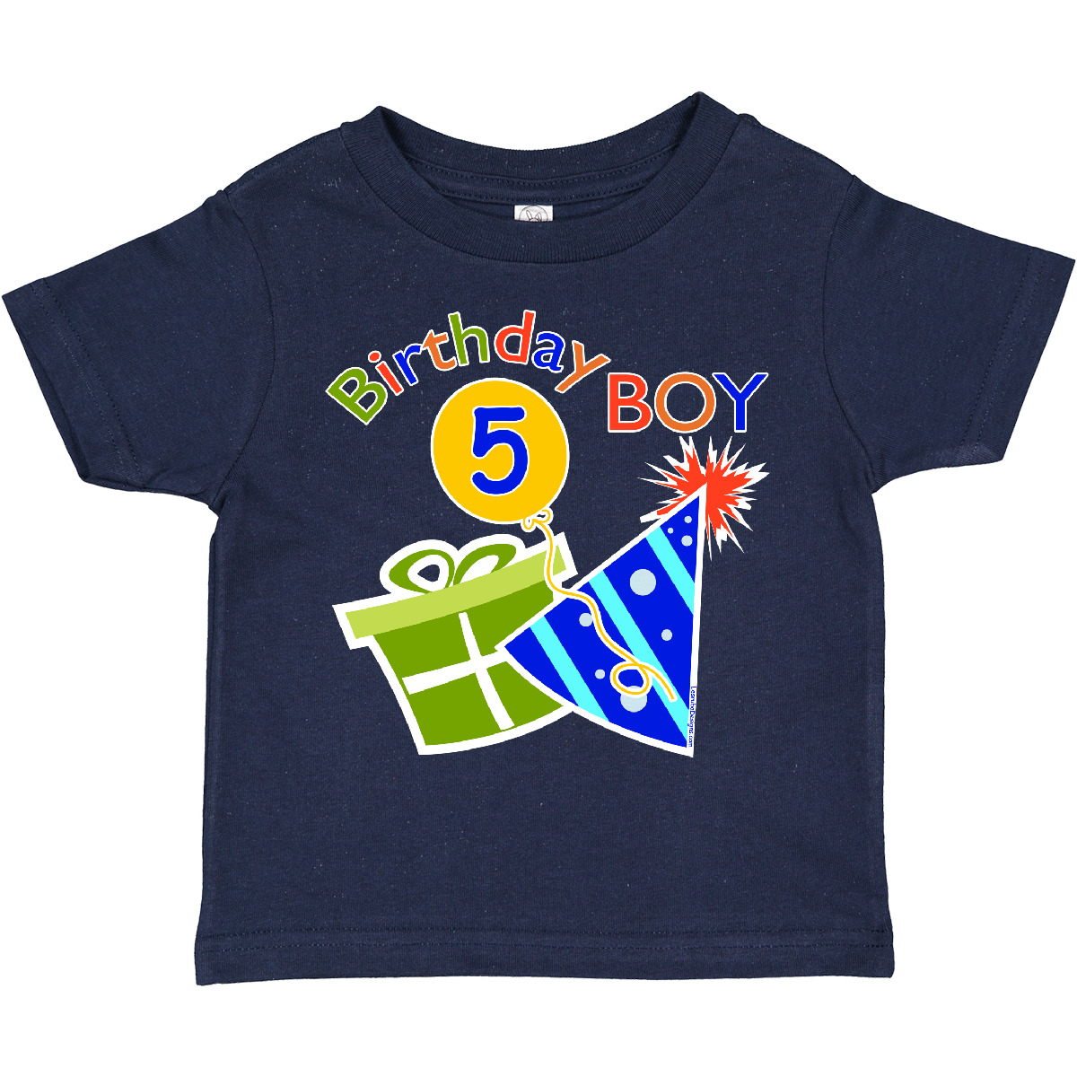 Inktastic Birthday Boy 5th Birthday Toddler T-Shirt 5 Year Old Party Gift Child - Picture 10 of 14