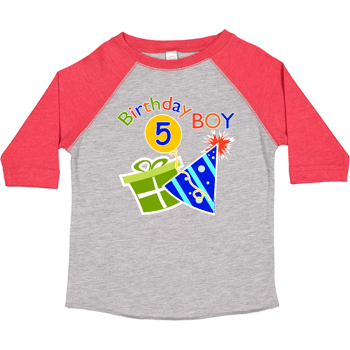 Inktastic Birthday Boy 5th Birthday Toddler T-Shirt 5 Year Old Party Gift Child - Picture 6 of 14