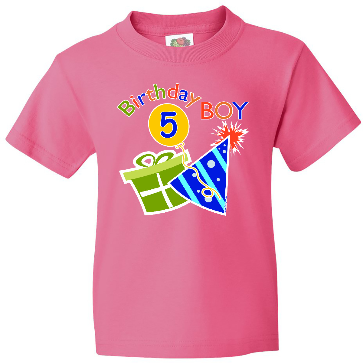 Inktastic Birthday Boy 5th Birthday Youth T-Shirt Year Old Party Fifth Turning - Picture 7 of 12