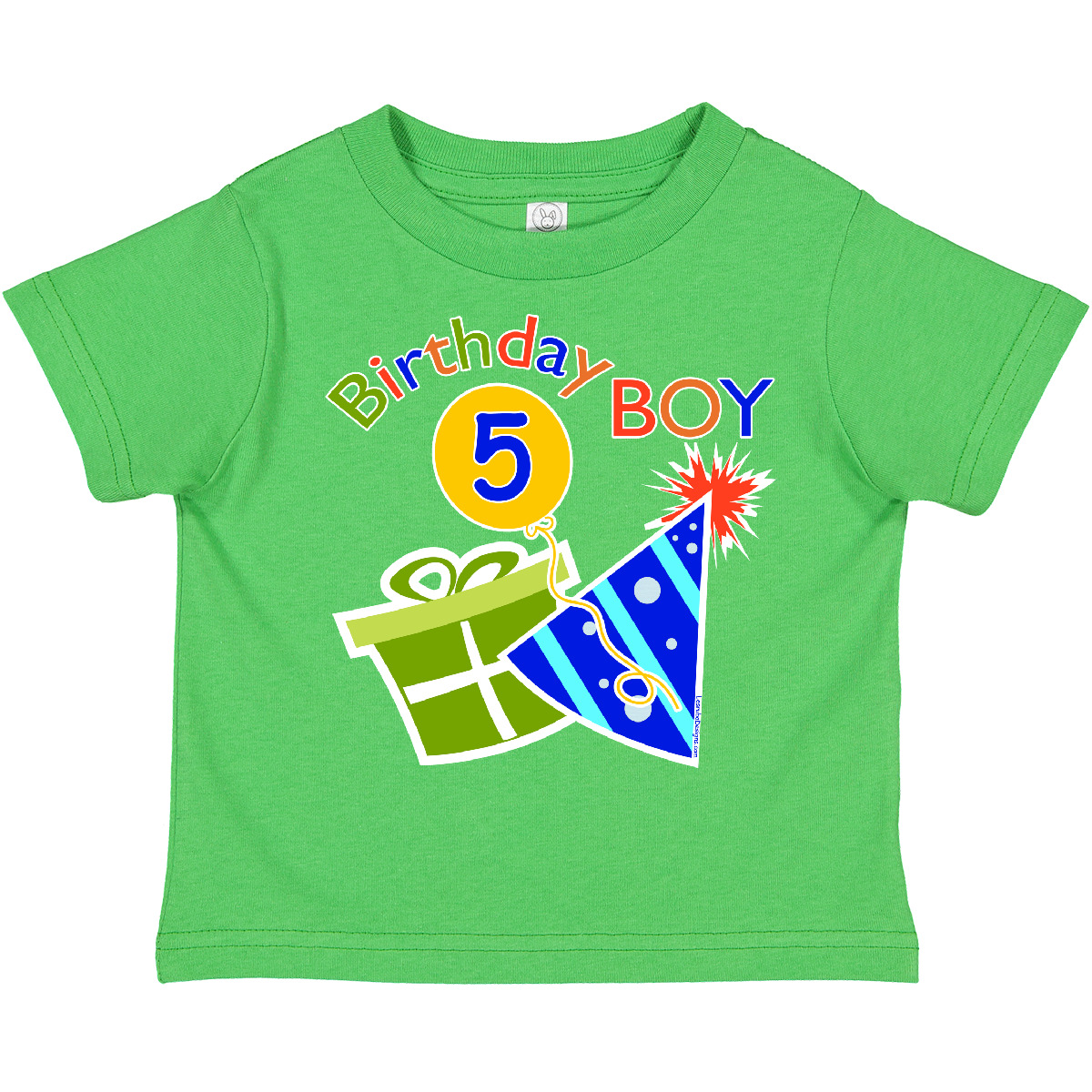Inktastic Birthday Boy 5th Birthday Toddler T-Shirt 5 Year Old Party Gift Child - Picture 2 of 14