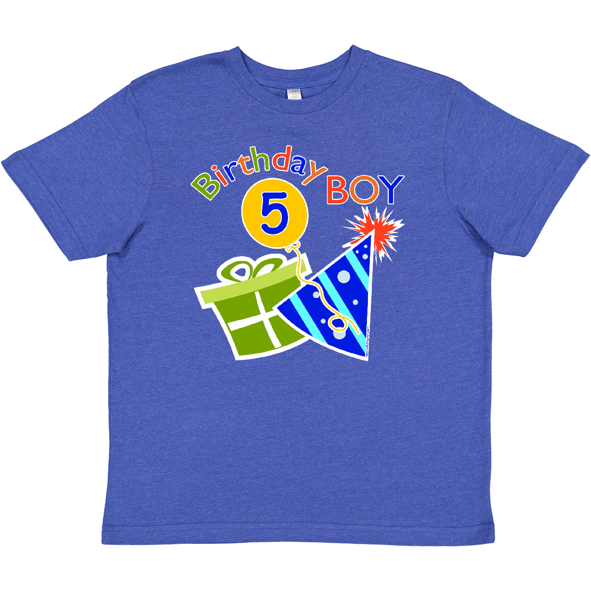 Inktastic Birthday Boy 5th Birthday Youth T-Shirt Year Old Party Fifth Turning - Picture 11 of 12