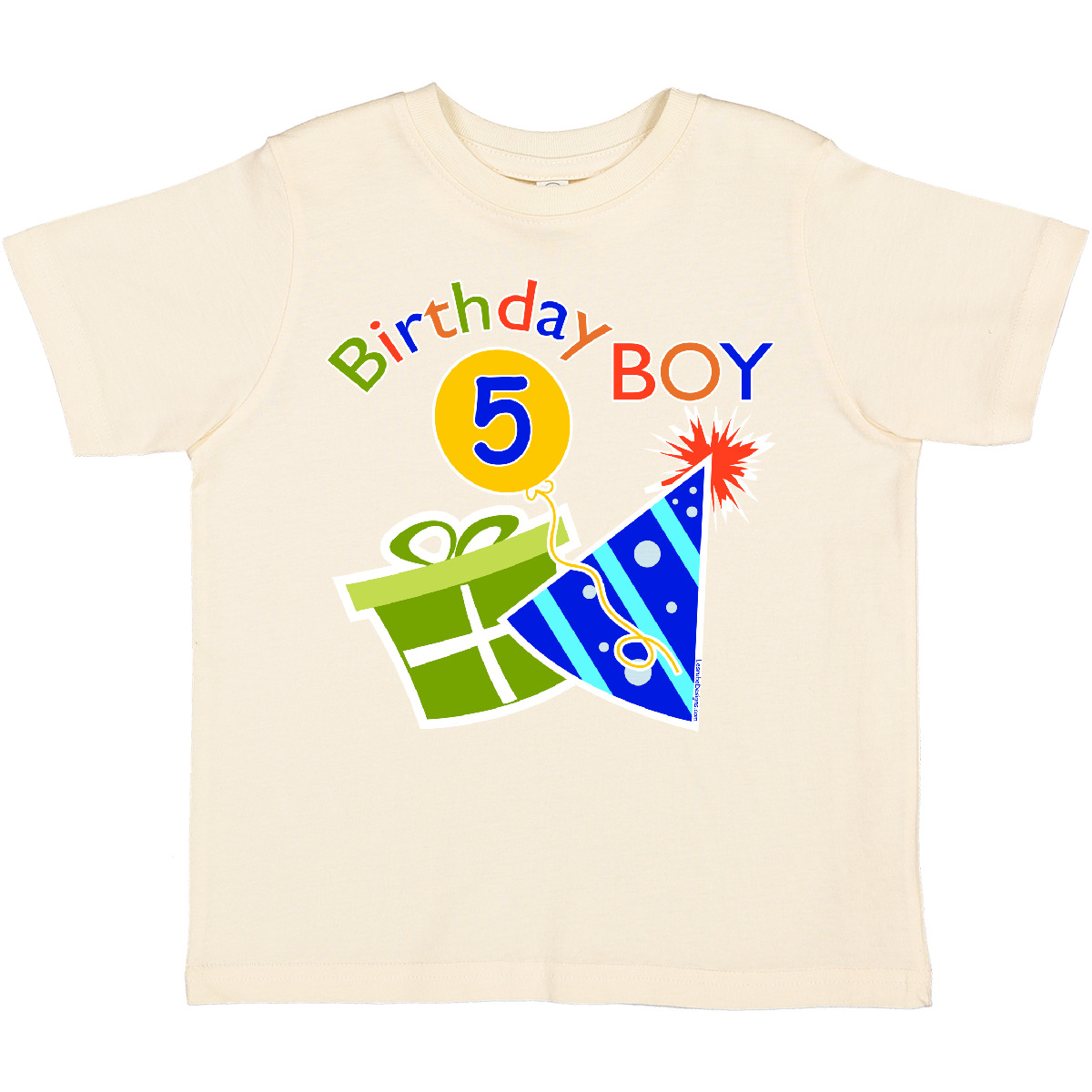 Inktastic Birthday Boy 5th Birthday Toddler T-Shirt 5 Year Old Party Gift Child - Picture 9 of 14