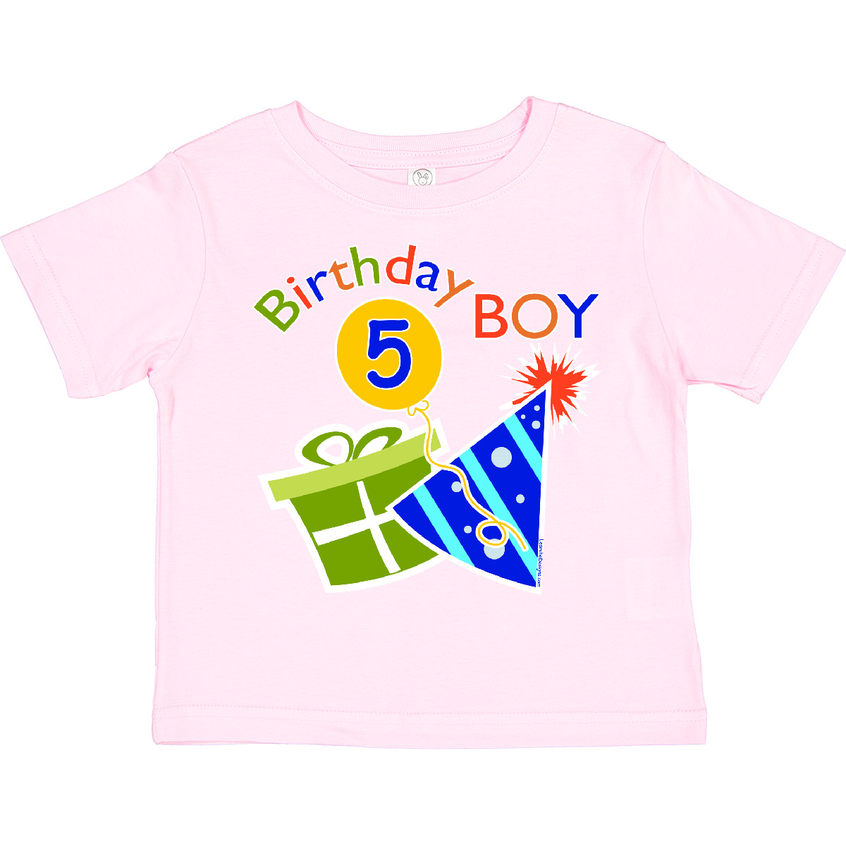 Inktastic Birthday Boy 5th Birthday Toddler T-Shirt 5 Year Old Party Gift Child - Picture 11 of 14