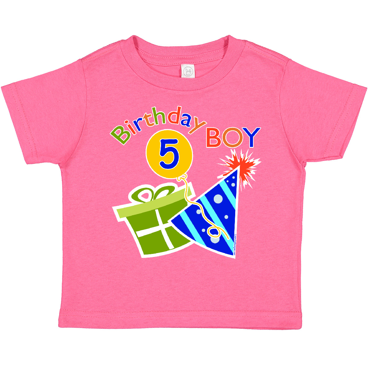 Inktastic Birthday Boy 5th Birthday Toddler T-Shirt 5 Year Old Party Gift Child - Picture 7 of 14