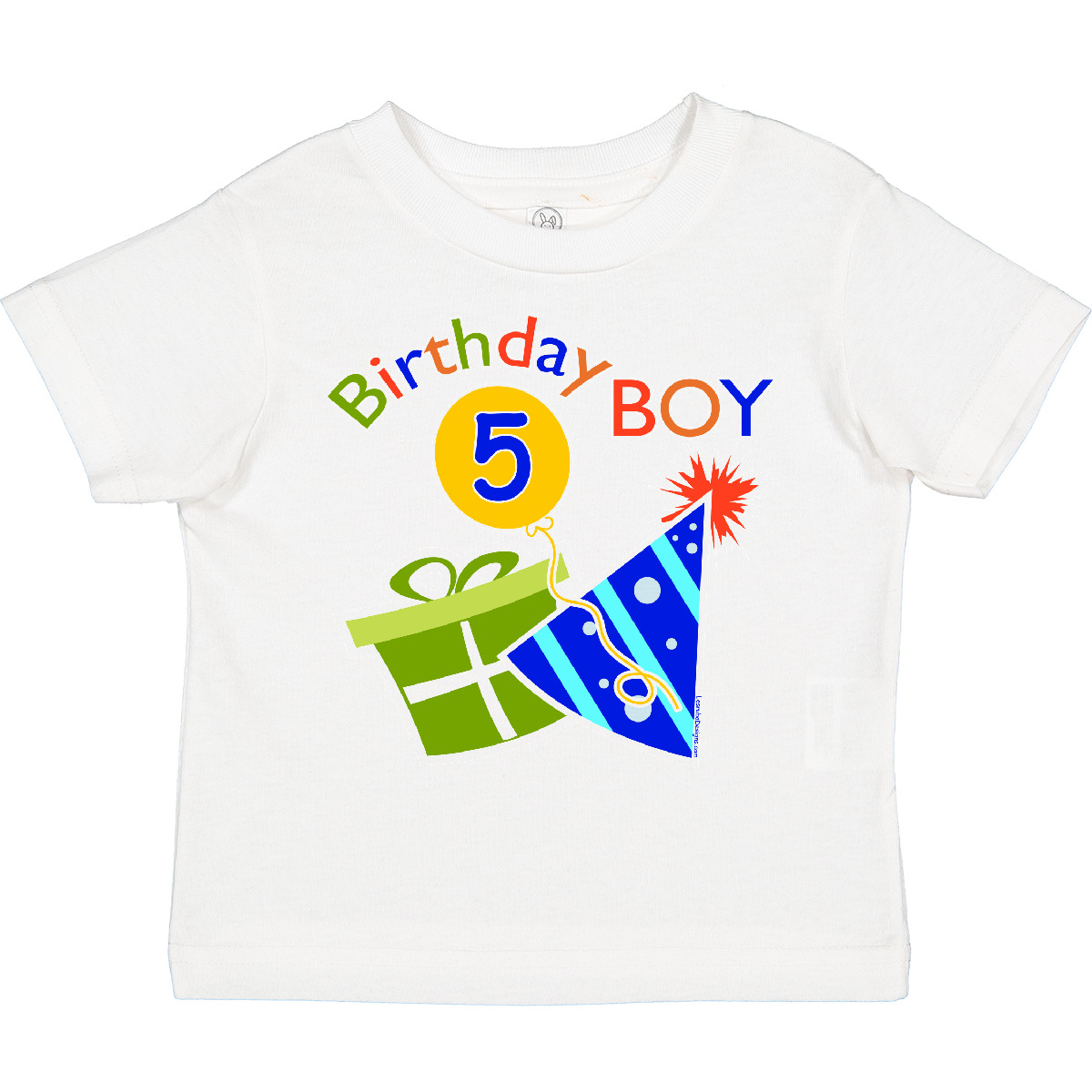 Inktastic Birthday Boy 5th Birthday Toddler T-Shirt 5 Year Old Party Gift Child - Picture 13 of 14