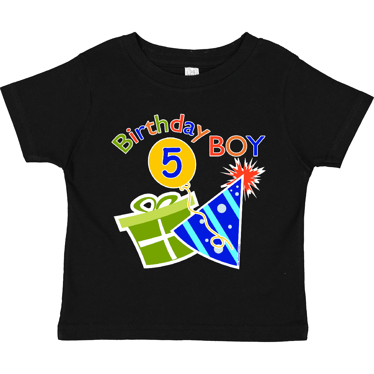 Inktastic Birthday Boy 5th Birthday Toddler T-Shirt 5 Year Old Party Gift Child - Picture 3 of 14