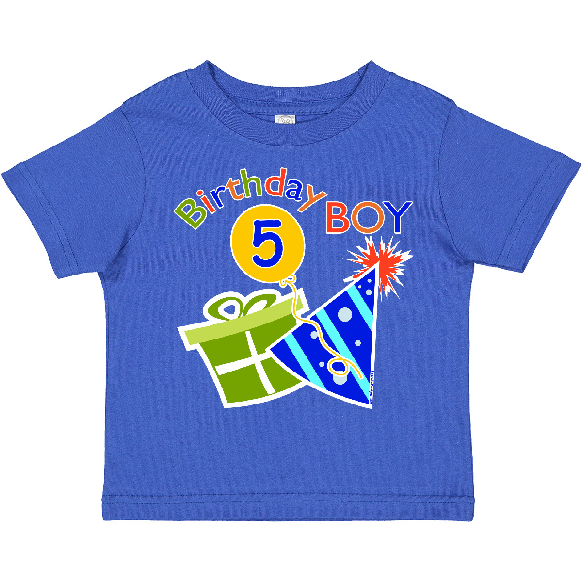 Inktastic Birthday Boy 5th Birthday Toddler T-Shirt 5 Year Old Party Gift Child - Picture 12 of 14