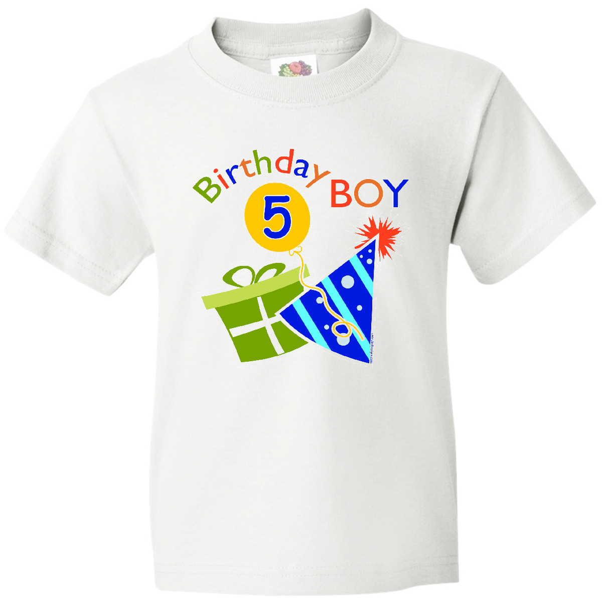 Inktastic Birthday Boy 5th Birthday Youth T-Shirt Year Old Party Fifth Turning - Picture 12 of 12