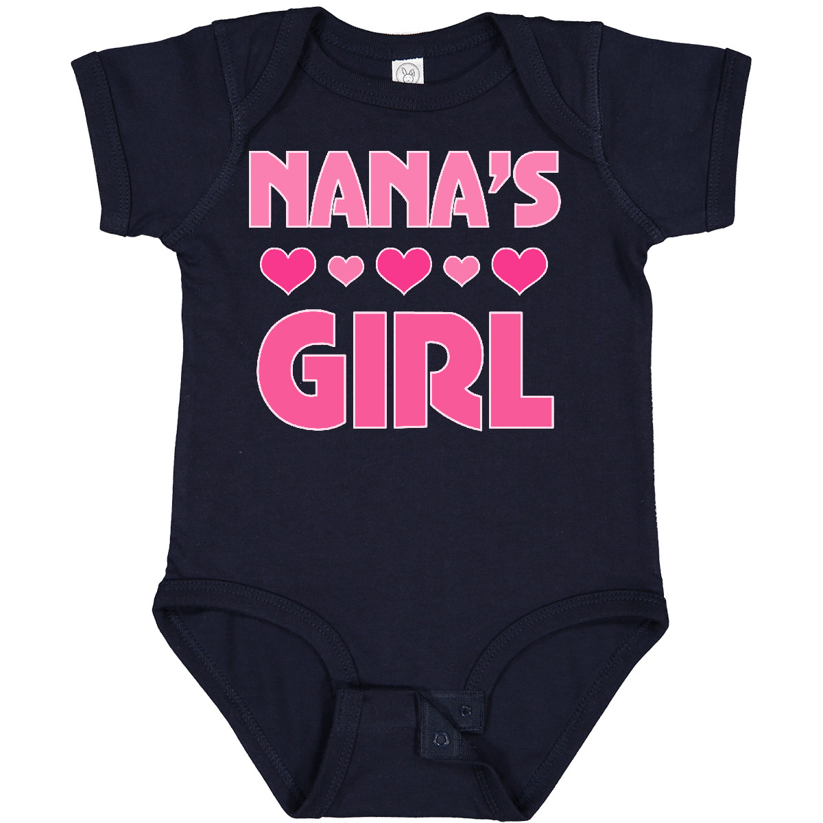 Inktastic Nana's Girl Grandchild Baby Bodysuit Nana From Granddaughter Heart Hws - Picture 13 of 19