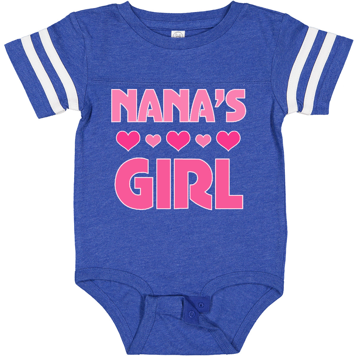 Inktastic Nana's Girl Grandchild Baby Bodysuit Nana From Granddaughter Heart Hws - Picture 6 of 19