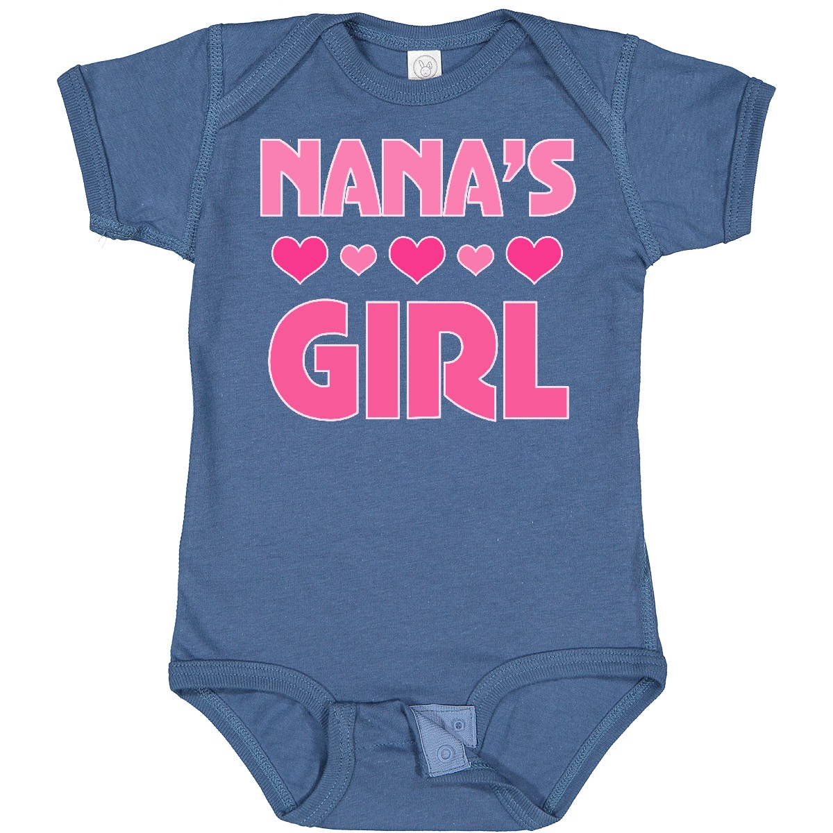 Inktastic Nana's Girl Grandchild Baby Bodysuit Nana From Granddaughter Heart Hws - Picture 10 of 19