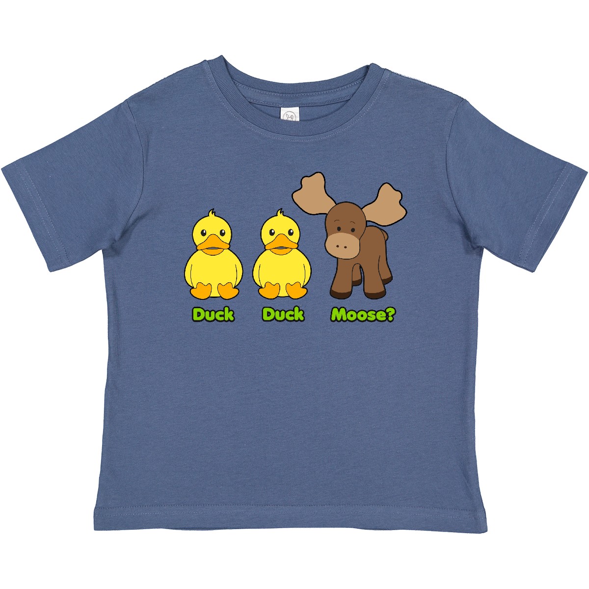 Inktastic Duck Duck Moose? Baby T-Shirt Funny Infant Tees Shower Gift Clothing - Picture 5 of 13