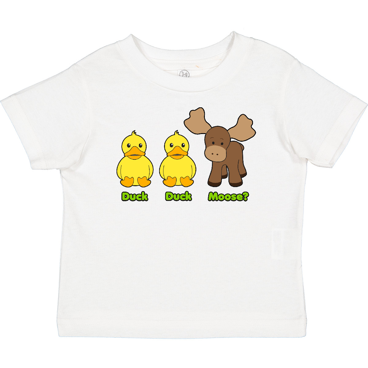 Inktastic Duck Duck Moose? Baby T-Shirt Funny Infant Tees Shower Gift Clothing - Picture 13 of 13