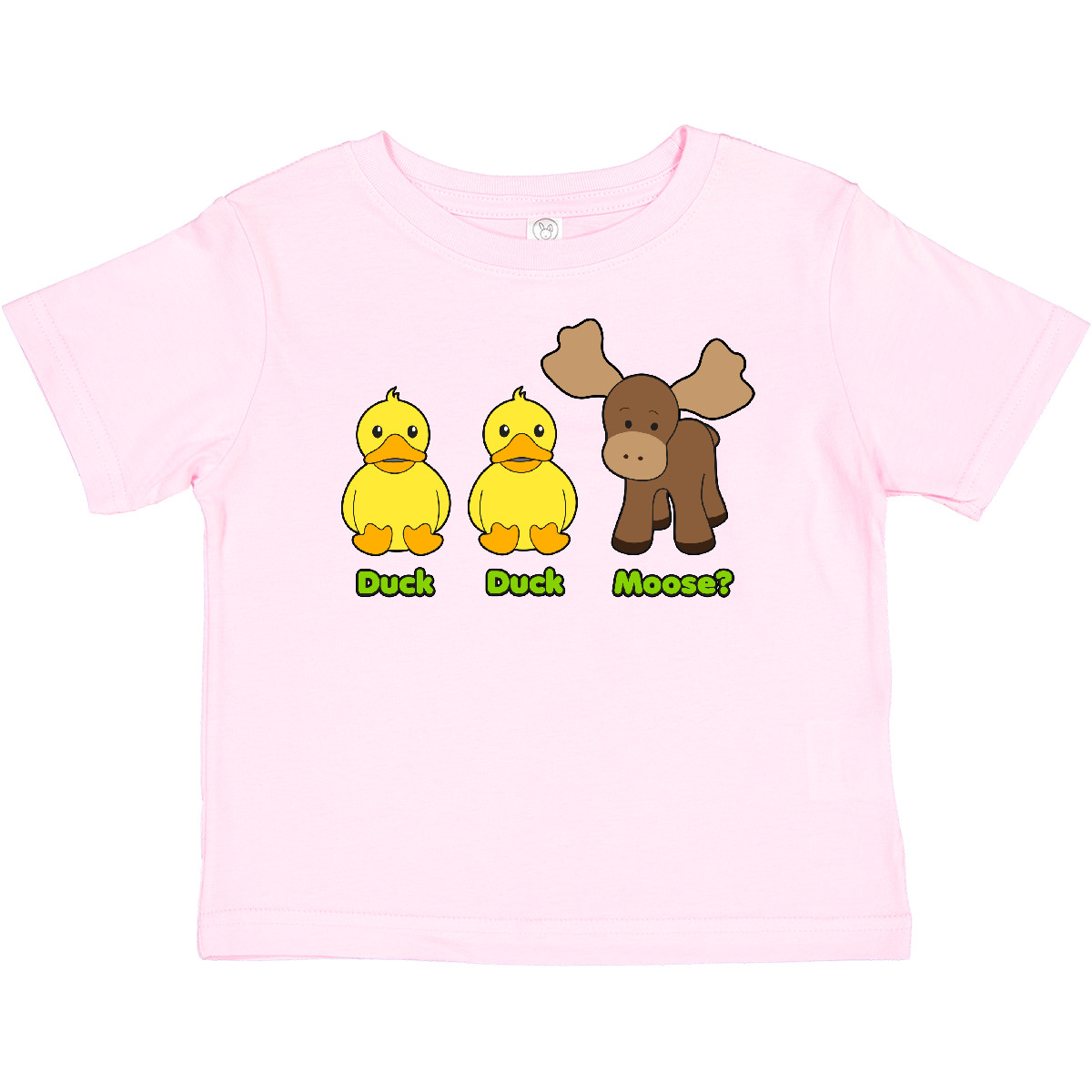 Inktastic Duck Duck Moose? Baby T-Shirt Funny Infant Tees Shower Gift Clothing - Picture 10 of 13