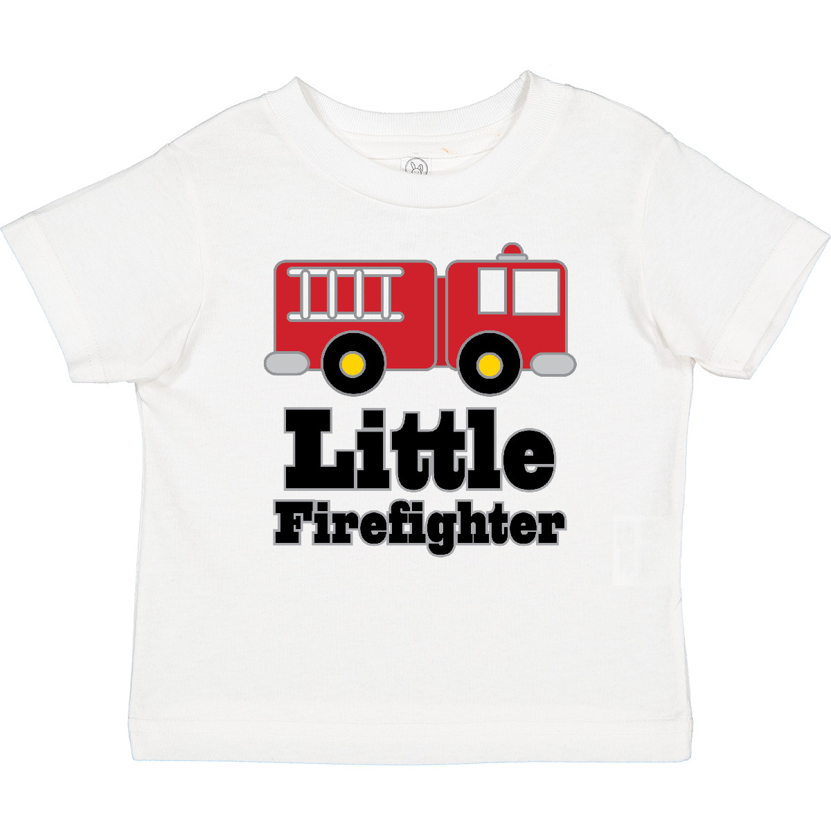 Inktastic Little Firefighter Feuerwehr Baby T-Shirt Feuerwehrauto Feuerwehrmann Kinder Hws - Bild 12 von 12