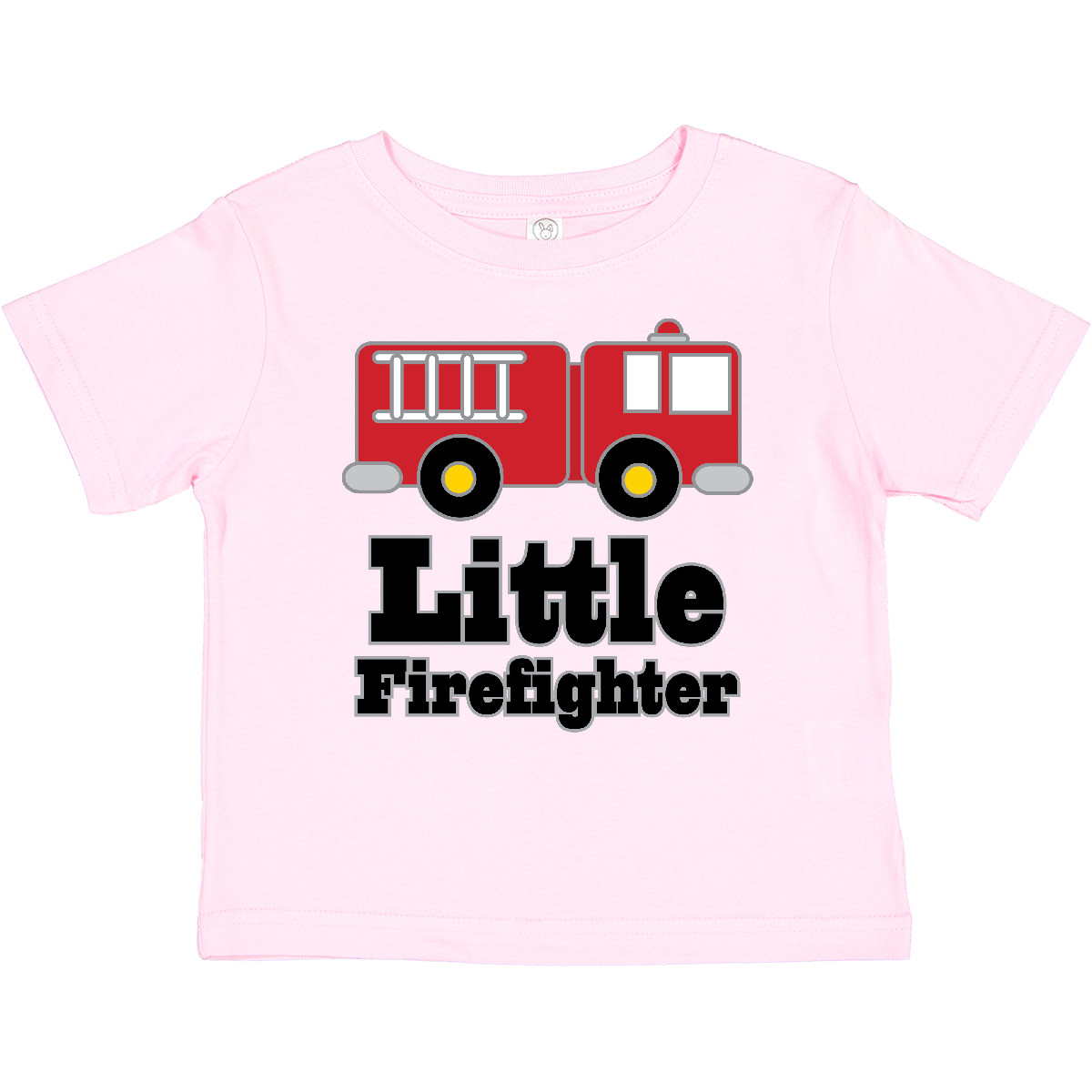 Inktastic Little Firefighter Feuerwehr Baby T-Shirt Feuerwehrauto Feuerwehrmann Kinder Hws - Bild 10 von 12