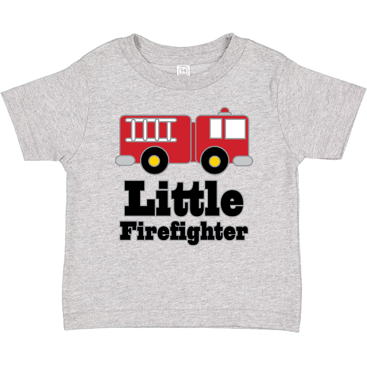 Inktastic Little Firefighter Feuerwehr Baby T-Shirt Feuerwehrauto Feuerwehrmann Kinder Hws - Bild 3 von 12