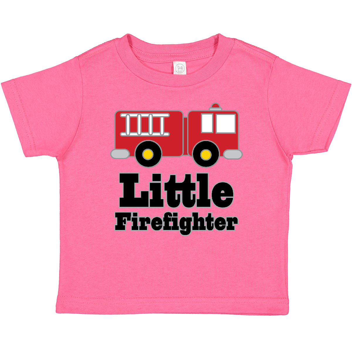 Inktastic Little Firefighter Feuerwehr Baby T-Shirt Feuerwehrauto Feuerwehrmann Kinder Hws - Bild 4 von 12