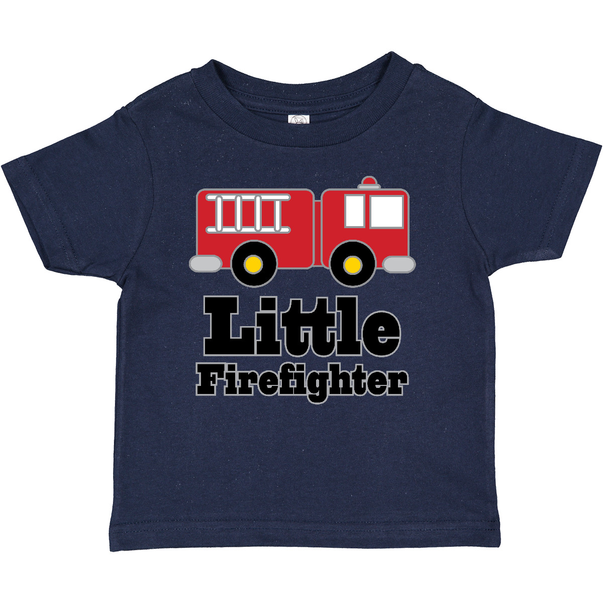 Inktastic Little Firefighter Feuerwehr Baby T-Shirt Feuerwehrauto Feuerwehrmann Kinder Hws - Bild 9 von 12