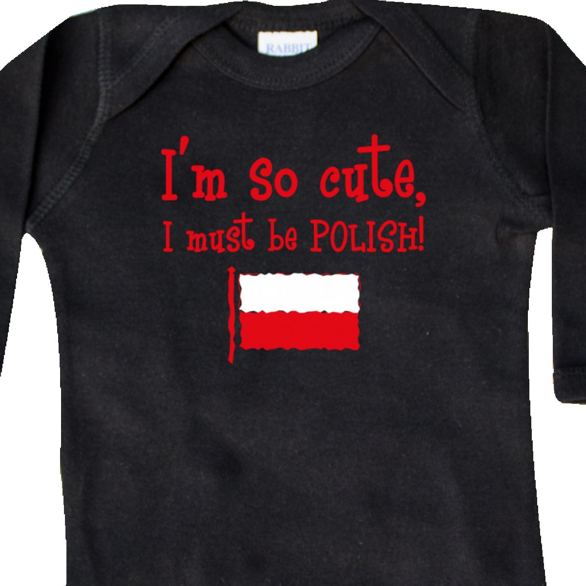 Inktastic So Cute Polish Infant Creeper Im Poland Flag Polska Polski French