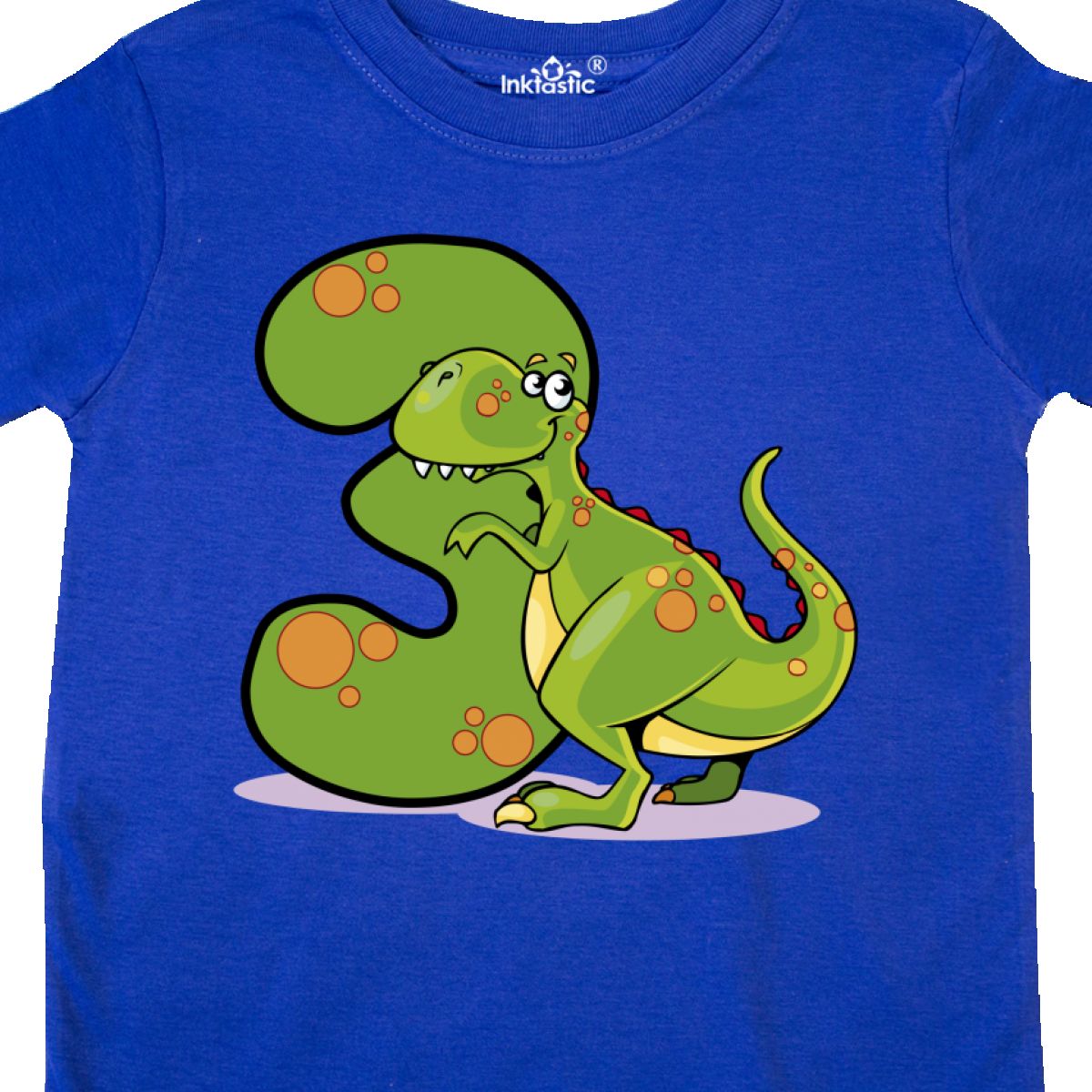 Inktastic 3rd Birthday Dinosaur Toddler T Shirt 3 Third T Child