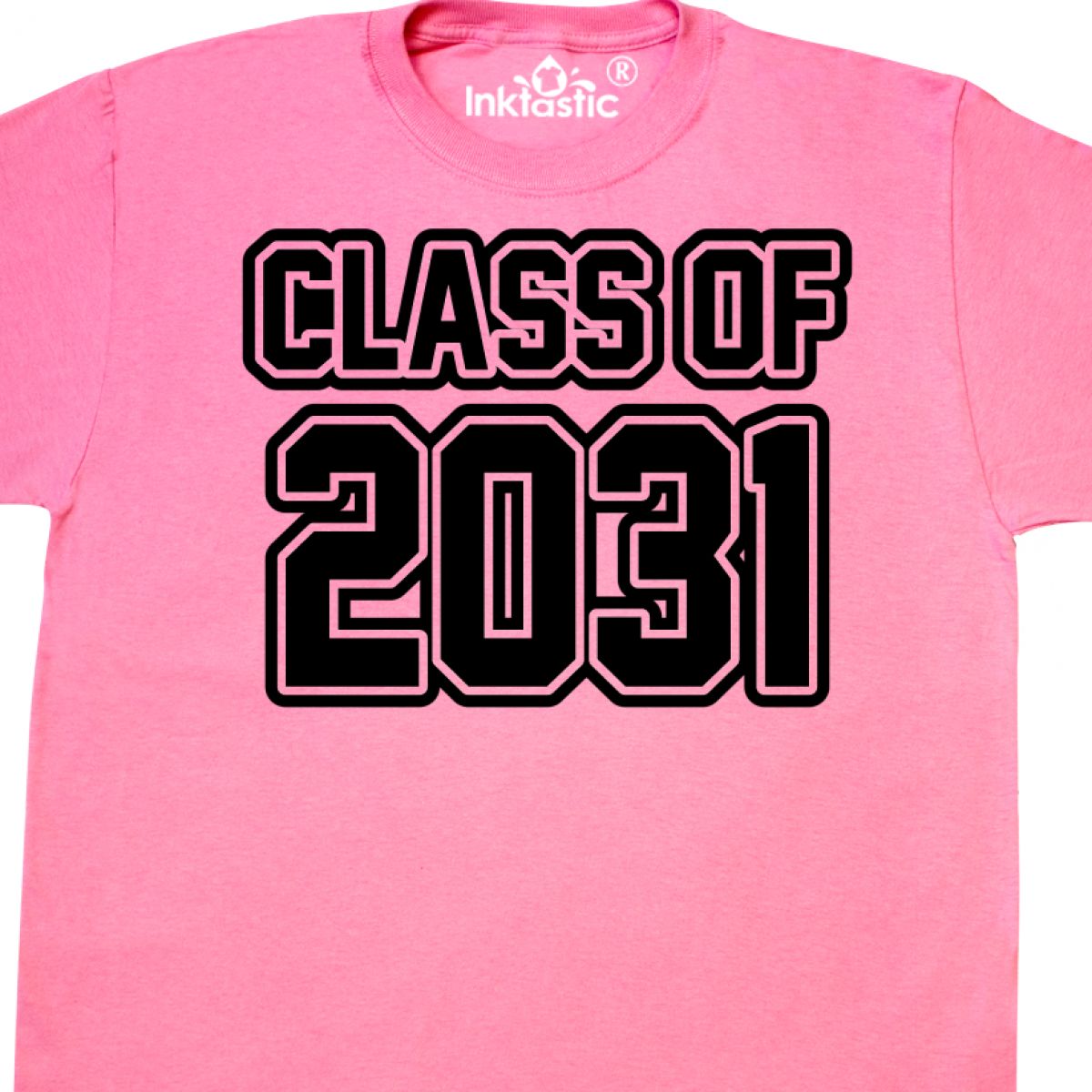 Inktastic Class Of 2031 T-Shirt Graduate Graduation Mens Adult Clothing ...
