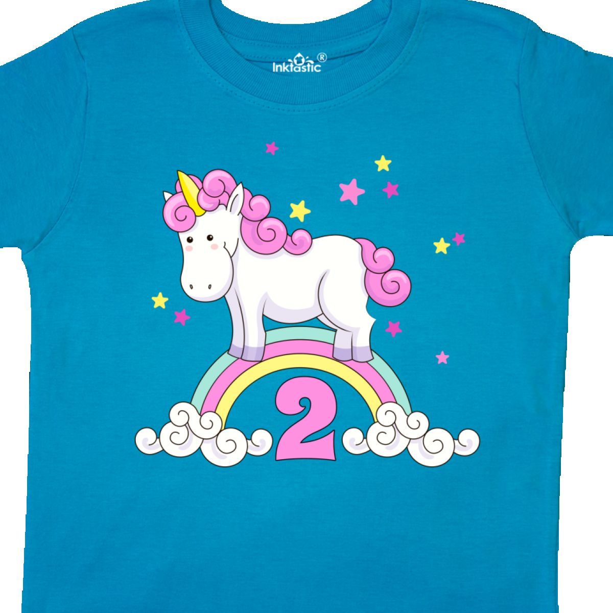 2nd birthday unicorn shirt