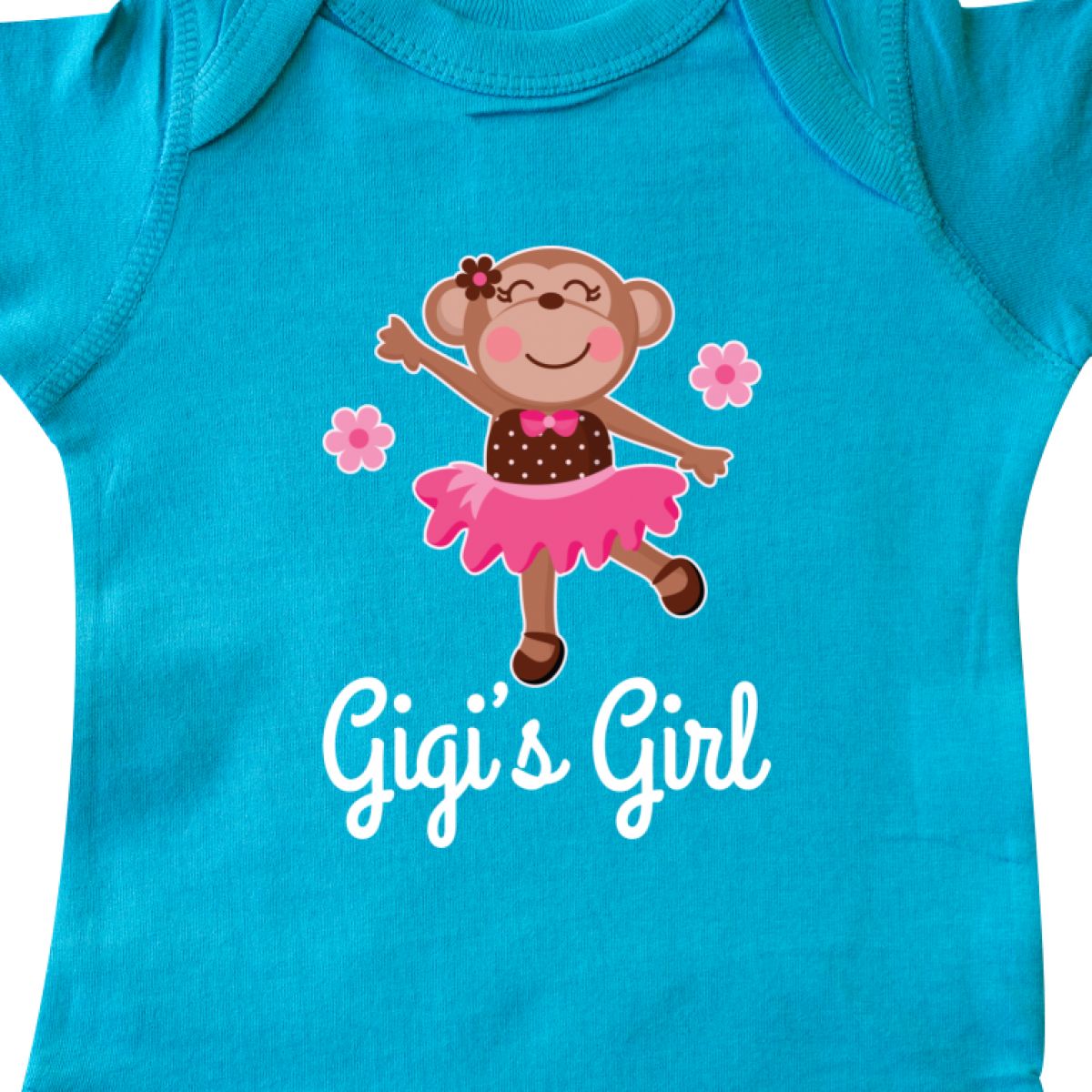 inktastic Gigis Girl Monkey Toddler T-Shirt