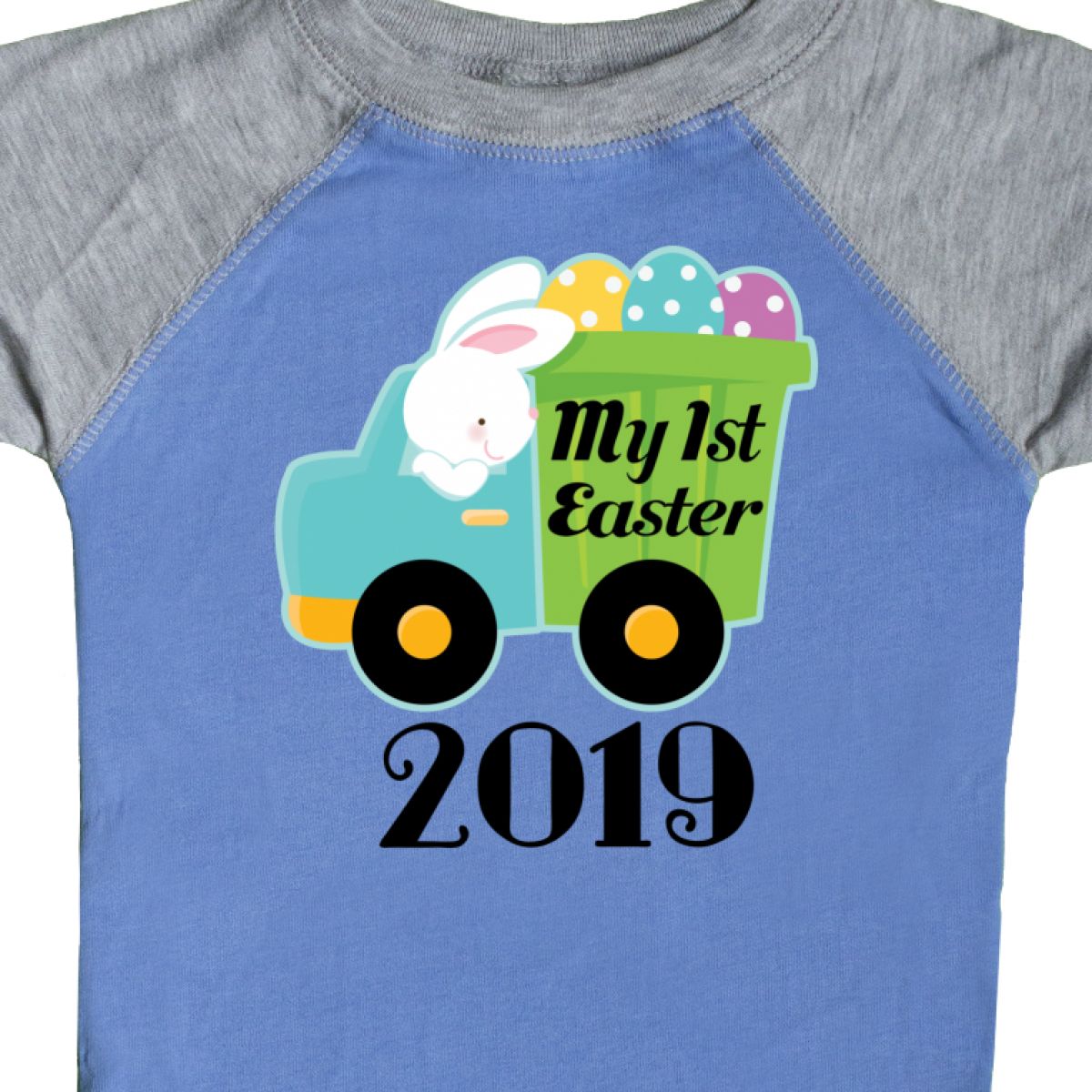 inktastic Grandpas Little Bunny Blue Baby T-Shirt