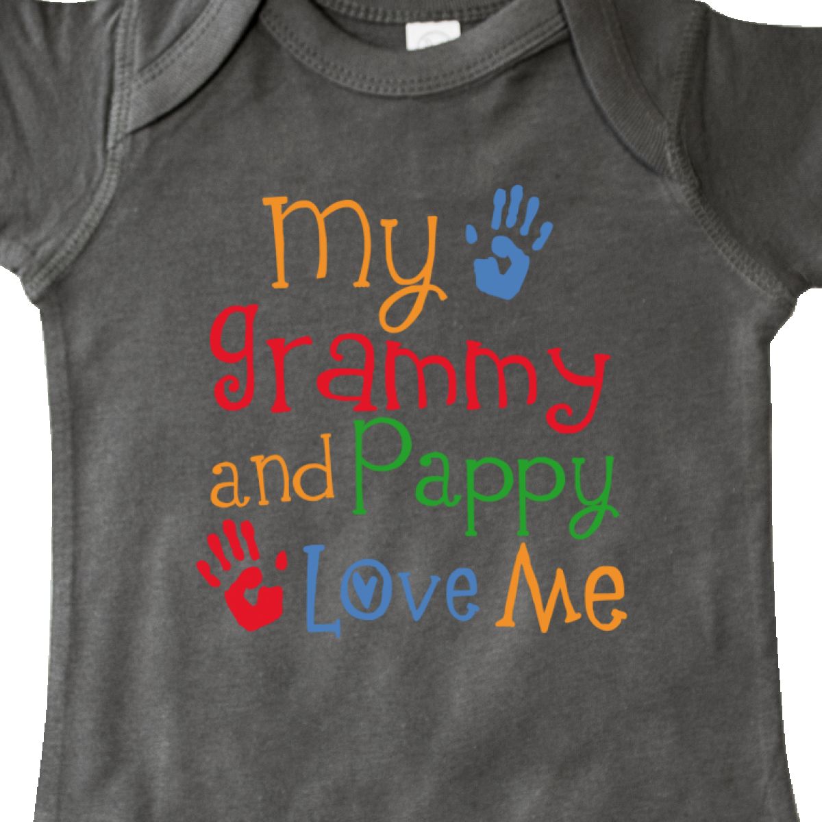 Inktastic Grammy And Pappy Love Me Infant Creeper Childs Boys Girls Cute Grandma