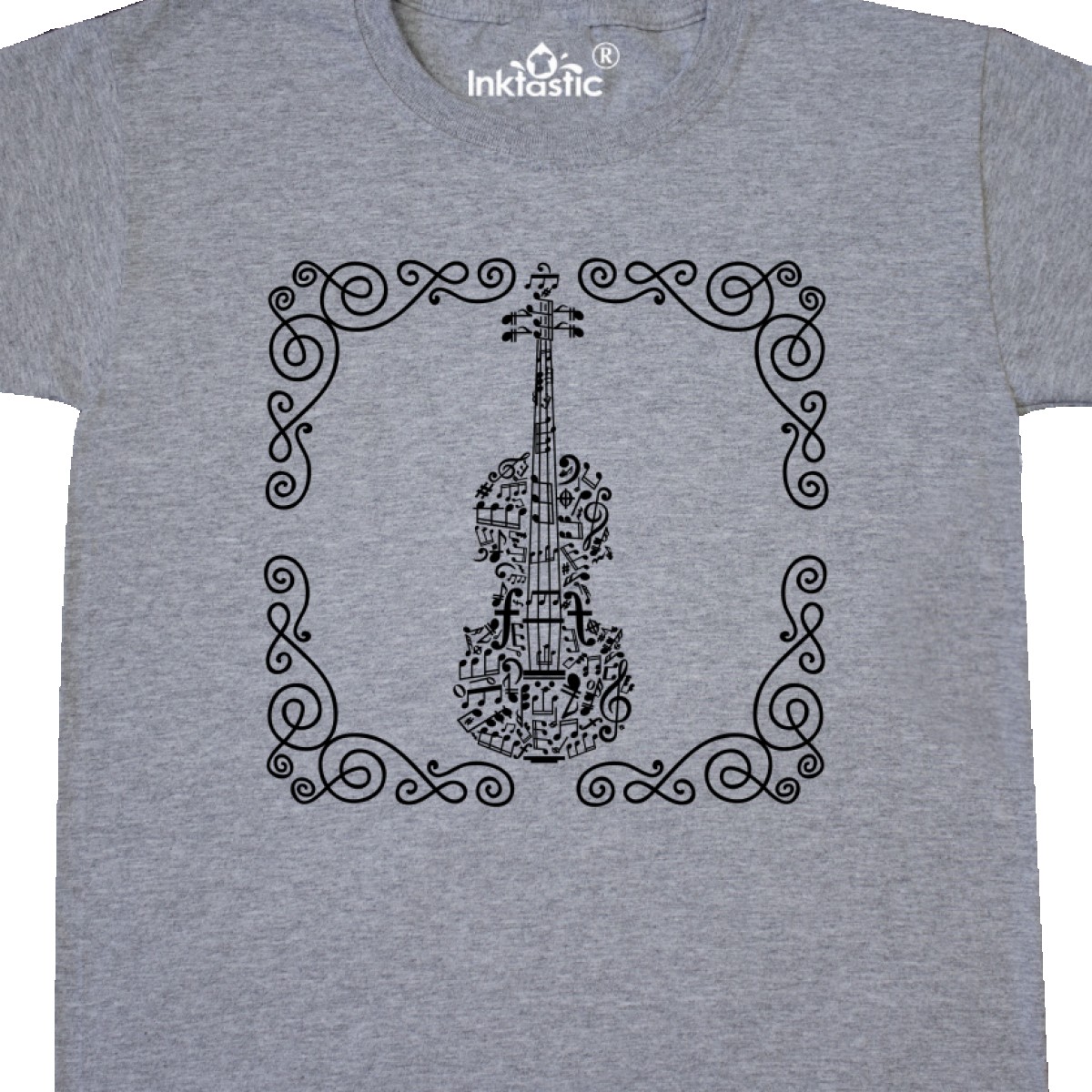 inktastic Peace Love Violin Toddler T-Shirt