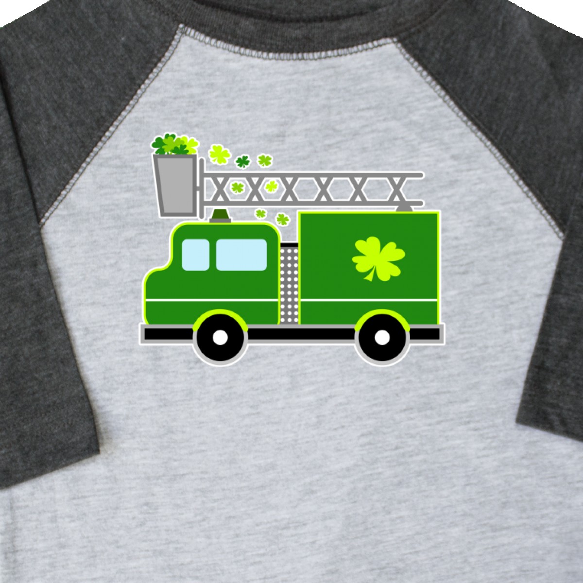 inktastic 1 Lucky Sister with Shamrocks Toddler Long Sleeve T-Shirt