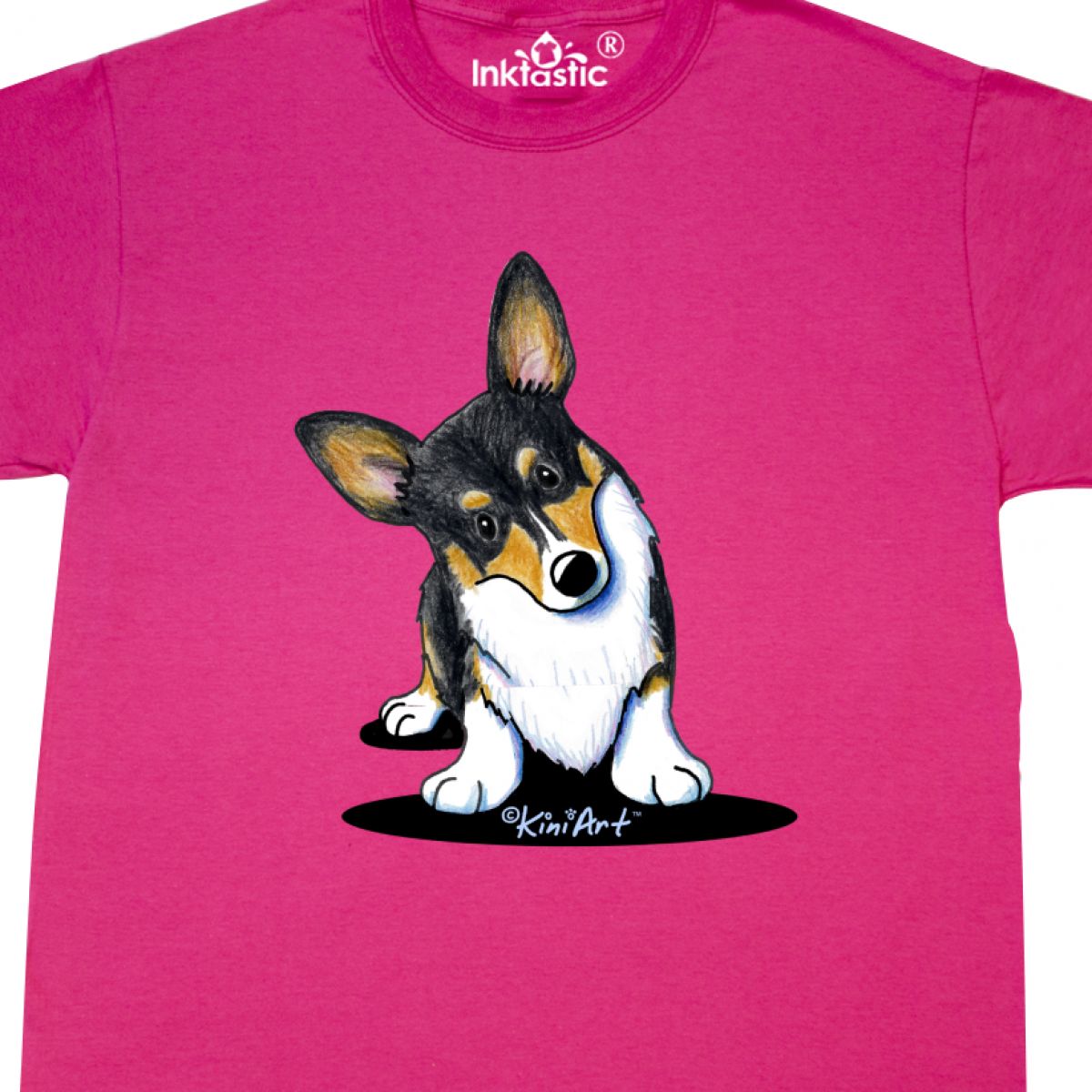 tri color corgi shirt