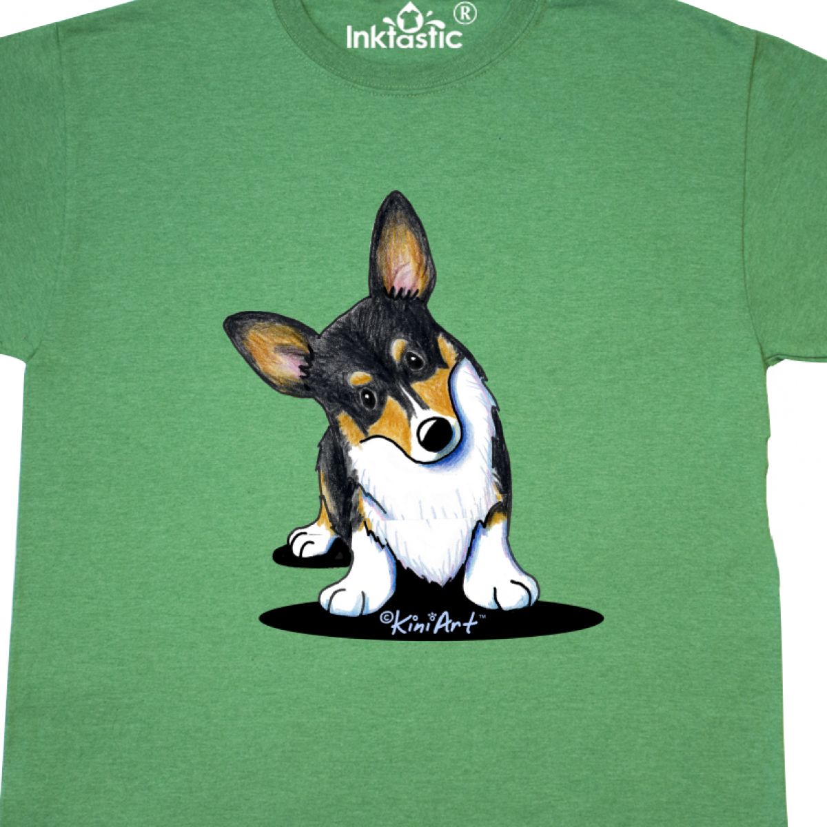 tricolor corgi shirt