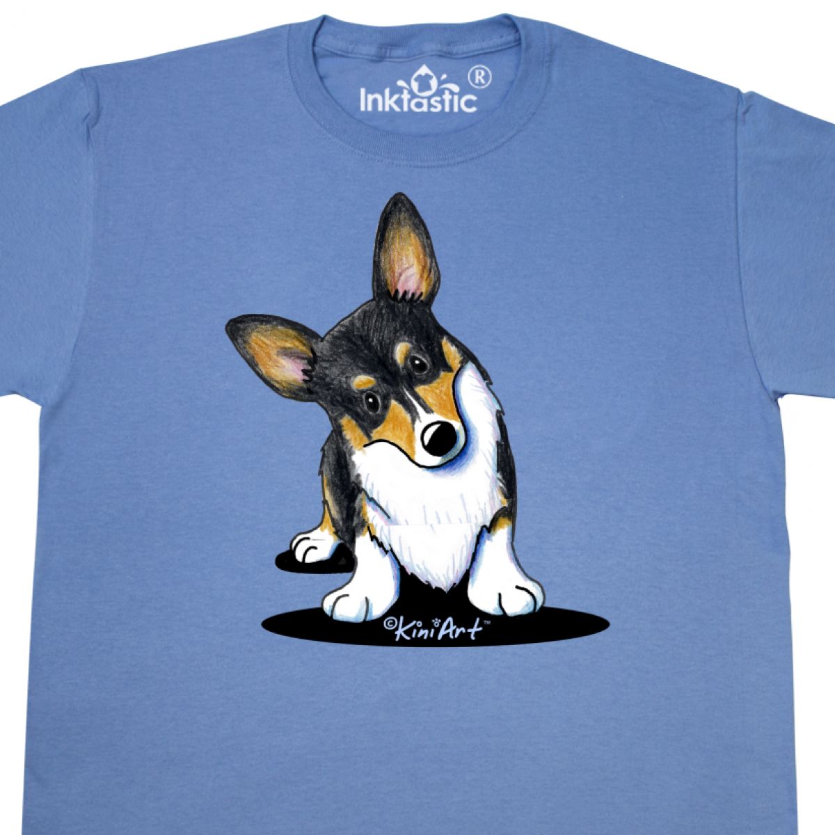 tricolor corgi shirt